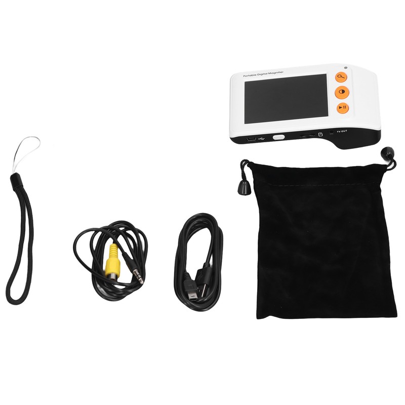 3.5in Portable Video Digital Magnifier 2X‑25X Zoom Electronic Reading Aid