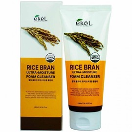 Ikel Foam Cleanser Rice Bran 180ml 10ea