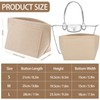 Wisebom Bag Insert Organizer for Longchamp, Felt Purse Organizer with