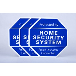SummitLink 3 x Generic Yard Sign for Home Security System