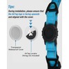 Joytale Airtag Dog Collar, Reflective Pet Collar with Waterproof AirTag