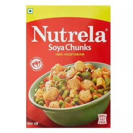 Nutrela Soya Chunks Nuggets (High Protien) Vadi, 200 gms usa /free shiping