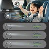 USB Car Fan for Backseat - Dual Head 360° Rotatable