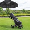XLINGZA UPF 50+ Beach Umbrella with Adjustable Universal Clamp