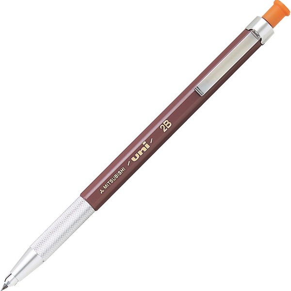 Uni Lead Holder Pencil, Holder, 2.0mm, 2B (MH5002B)