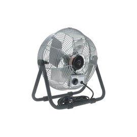 PRO SOURCE Heavy-Duty Corded Industrial Circulation Floor Fan: 3 Speeds, 2750 cfm, 12 inch Blades