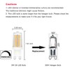Makergroup Dimmable G9 LED Light Bulb 35 Watt Equivalent G9