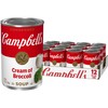 Campbell's Condensed Cream of Broccoli Soup, 10.5 oz Can (12