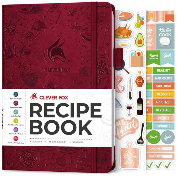 Clever Fox Recipe Book - Make Your Own Family Cookbook