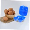 PartyKindom Pack of 2 Egg Storage Boxes for Devil Eggs