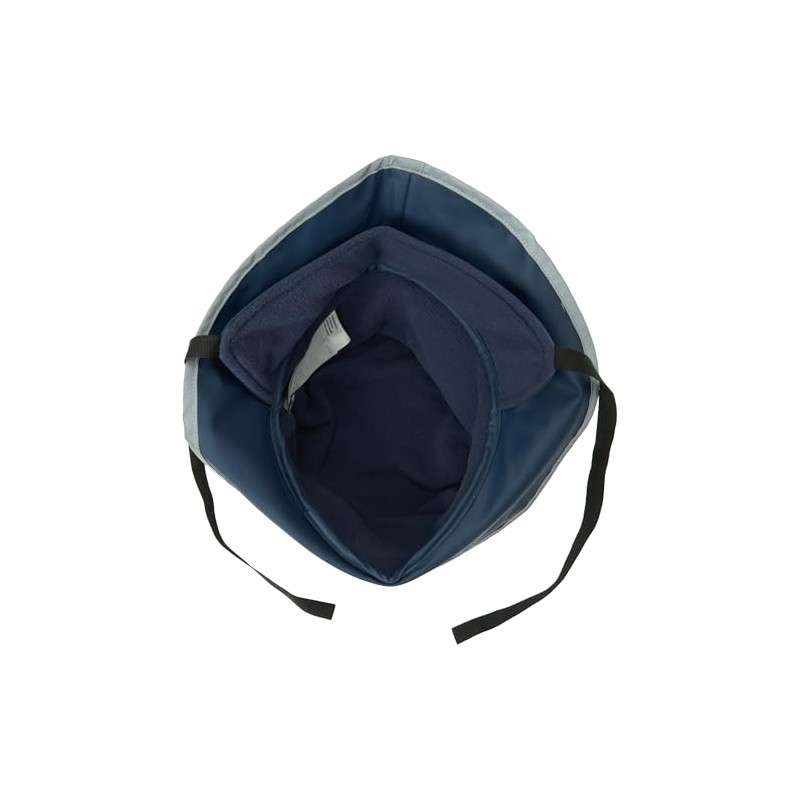 Playshoes Unisex Rain Hat Southwester Rain Hat, marine fleece lining