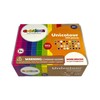 Q-BRICK QBBOX-094-BX300 Stud Building Blocks'' Brick Box, Multi Colour