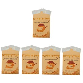 Healvian 15pcs Reusable Beeswax Food Wraps Sustainable Food for Bowls and Leftovers and Washable Kitchen Wraps Alternative to Keep Fresh