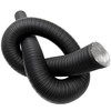 Intelmann Aluminium Flexible Pipe Black Painted, Diameter 150 mm, Length