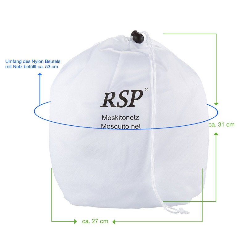 RSP Mosquito Net – Extra Large Choice – Model Zebra