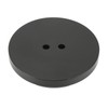 4PCS Aluminium Jack Pad Adapter Black Strong Strength Anodized Surface