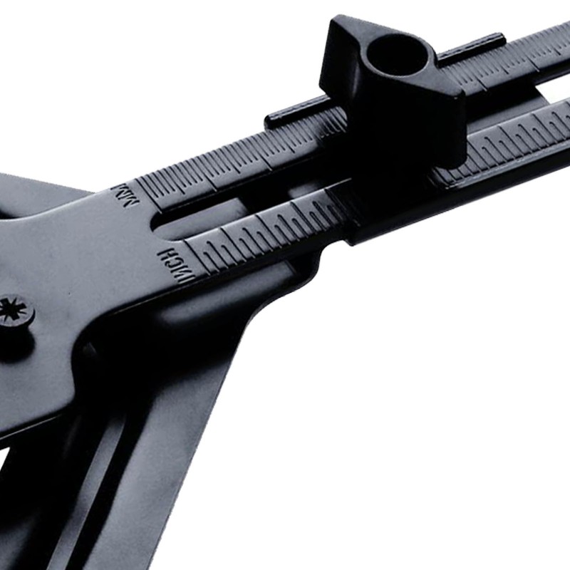 Compact Router Edge Guide for Fixed Base Full Metal Structure