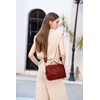 Gladdon Women's Shoulder Bag with Zip, Crossbody Bag, Leather Handbag