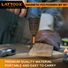 Pozidriv Bit Set, LATTOOK 6-Piece PZ2 Bits Pozi Pozidriv Screwdriver,
