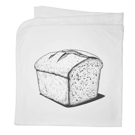 Azeeda 'Organic Bread' Cotton Baby Blanket/Shawl (BY00039431)