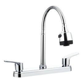 Llave Mezcladora Fregadero Maxims Cocina Plata Cromado Presion Baja Alta Calidad Durable Moderna Estilo Elegante Facil Limpieza Metal Resistente JMF8006 Control Preciso Profesional Hogar