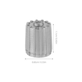 Tapones para Válvulas De Neumáticos De Coche Tapas De Válvula para Neumáticos De Bicicleta Y Motocicleta Plástico con Anillo De Sellado 10 Piezas