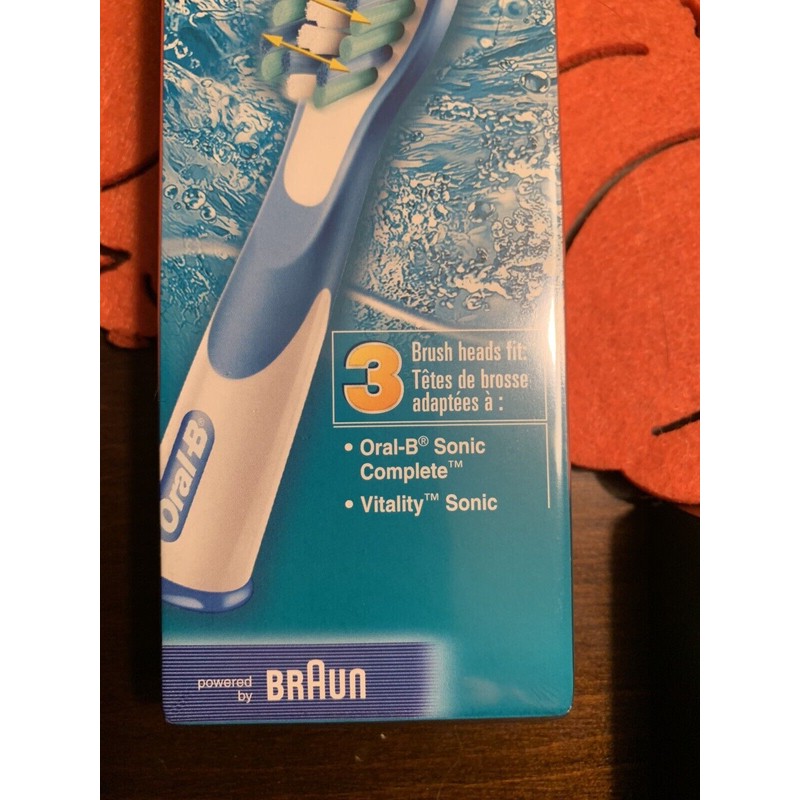 Oral-B READ*ORAL-B Sonic Complete Replacement Toothbrush Brush Heads Vitality S200