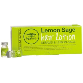 Paul Mitchell Tea Tree Hair Lotion with Keravis & Lemon Sage - For More Volume, Shine and Moisture, Works Against Hair Breakage, 12 x 6 ml