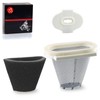 Air Filter & Cage Guide & End Cap For Yamaha
