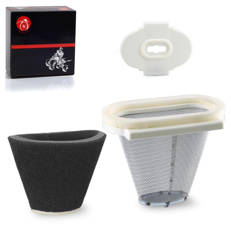 Air Filter & Cage Guide & End Cap For Yamaha