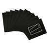 Nicola Spring 10x Black A4 Frame Picture Mounts - for