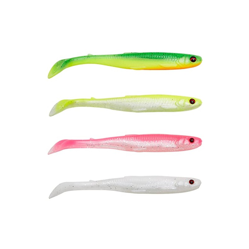 Savage Gear Rubber Shads Slender Scoop Shad - 4 Soft