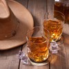 Hushee 12 Pcs Cowhide Coasters Round Natural Leather Cowhide Drink