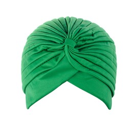 NYFASHION101 Women's One Size Classic Turban Headband MK5016-Kelly Green