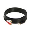 3.5mm Male Audio to 2 RCA Stereo Cable 6ft, 10ft,