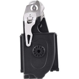 NZXVSE 6 in 1 Emergency Response Shears, 6 Functions Scissors with Strap Cutter and Glass Breaker, Portable Pocket Multi Tool with Utility Holster