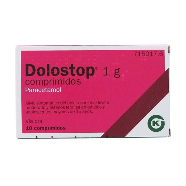 Kern Pharma Dolostop 1 G 10 Tablets