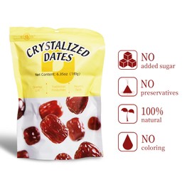 FU PAI E JIAO Jujube Pitted, Organic Dried Chinese Jujube Individually Non-GMO, Dates Honey Preserved Fruit No Additives, Candied Fruit Sweet Caramel Flavor Chewy Texture No Pits
