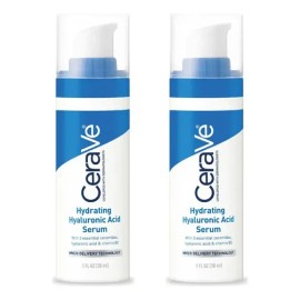 2pc Serum Hidratante Cerave Con Ácido Hialurónico 30 Ml Momento de aplicación DíaNoche Tipo de piel Mixta                                             