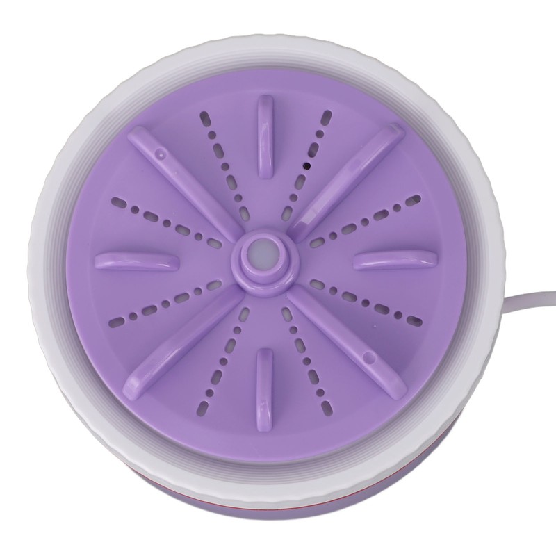 Mini Turbo Washing Machine Timed Adjustable Multifunction USB Powered Portable