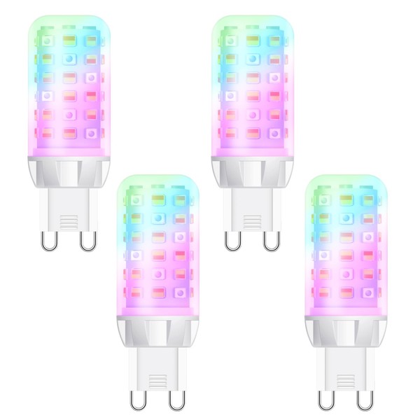 MCDYLUK G9 Smart Light Bulb, Compatible with Alexa and Google