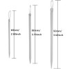 Zuoyou 6 Pcs Nylon Thread Rope Threader Yarn Thread Large