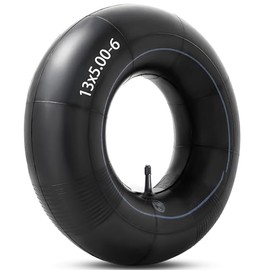 GLDYTIMES 13x5.00-6" Inner Tubes, 5.00-6 Tire Tube with TR13 Straight Valve Stem Fit for Razor Dirt Quad,Lawn Mowers,Snow Blowers,ATVs,Yard Tractors,and More