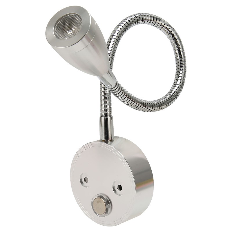 LED Wall Mounted Reading Light Touch Control 3 Color Temperature