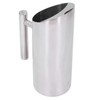 Stainless Steel Water Tie Pot Cold Drinking Pitcher with Ergonomic