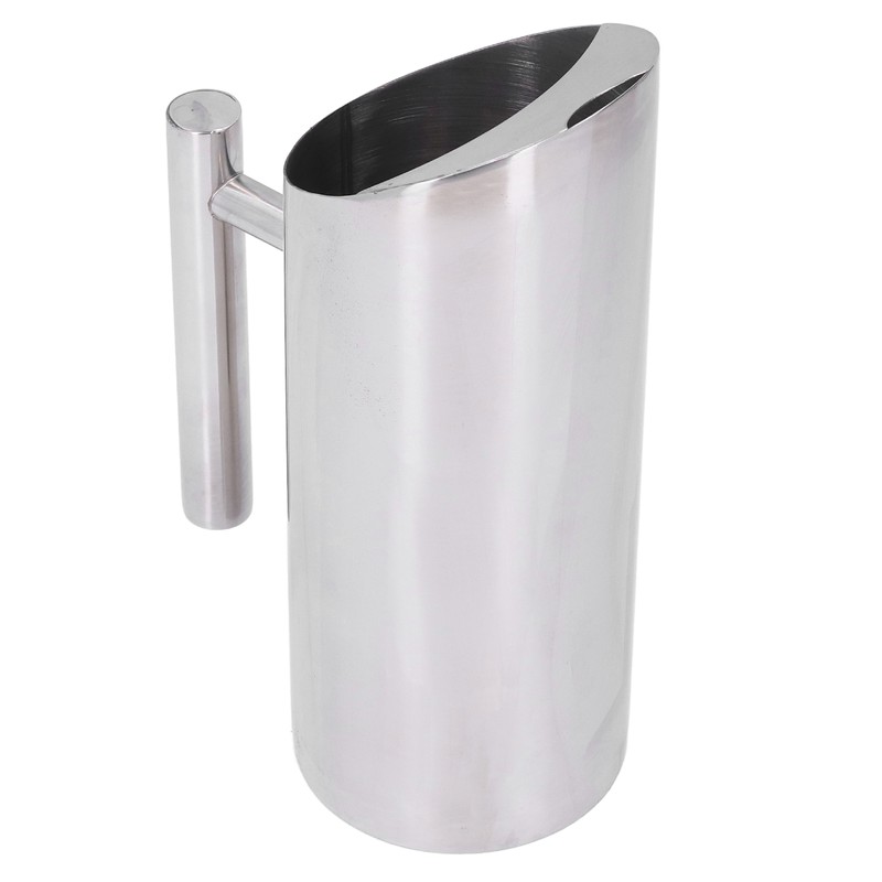 Stainless Steel Water Tie Pot Cold Drinking Pitcher with Ergonomic