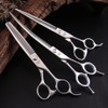 Fenice Peak 3pcs Dog Grooming Scissors Set Straight Thinning Curved