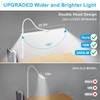 White Floor Lamp, 18W/2000LM Bright LED Floor Lamp for Living