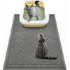 WePet Cat Litter Box Mat, Kitty Premium PVC Pad, Durable