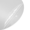 Clear Acrylic Plant Stand Round Top Corner Holder Planter Flower